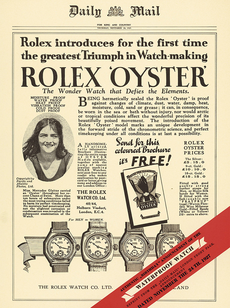 rolex Oyster Story - Pons 1845