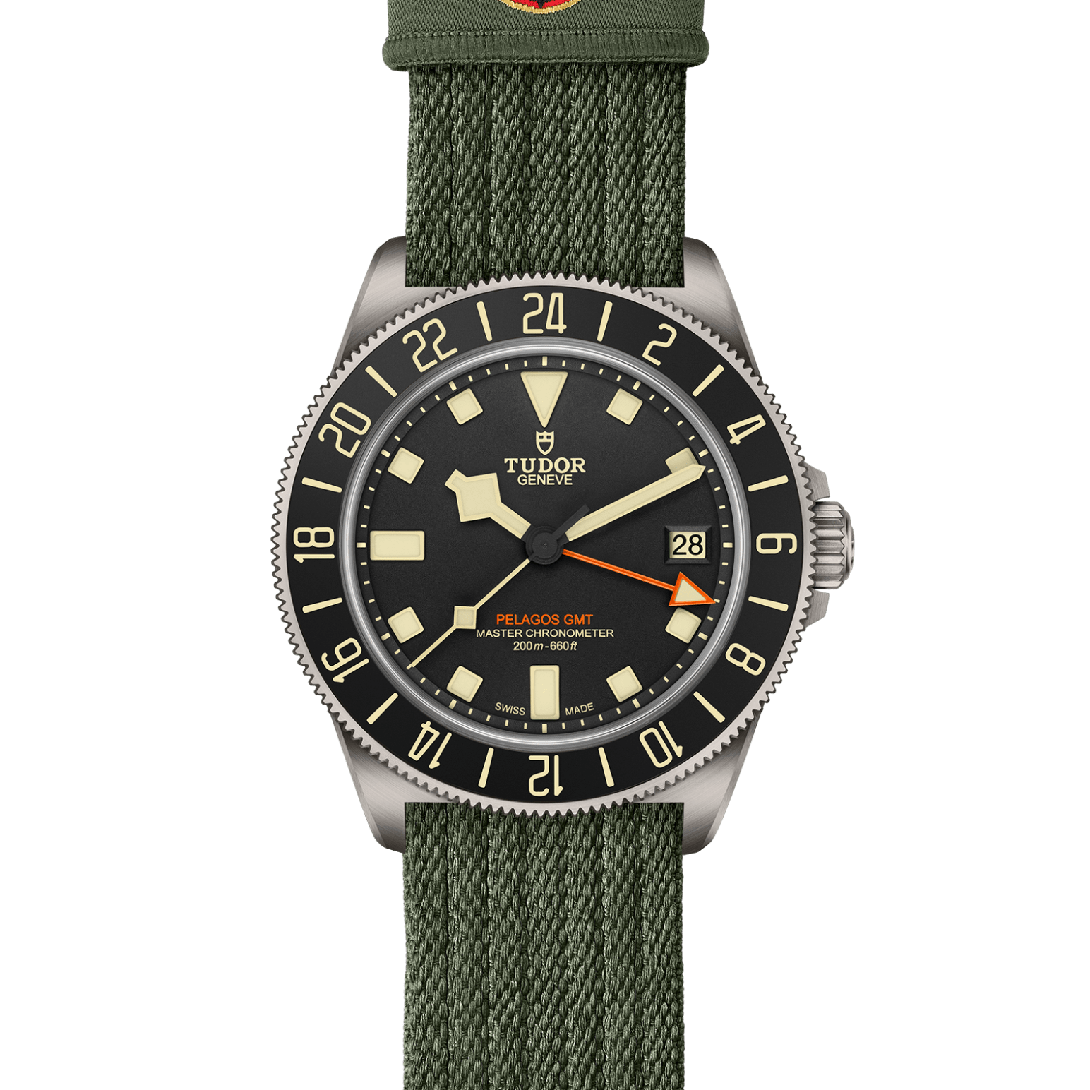 TUDOR Pelagos FXD GMT Caja de titanio de 42 mm, acabado satinado, barras de correa fijas - M2542G267NU-0002 en Pons 1845