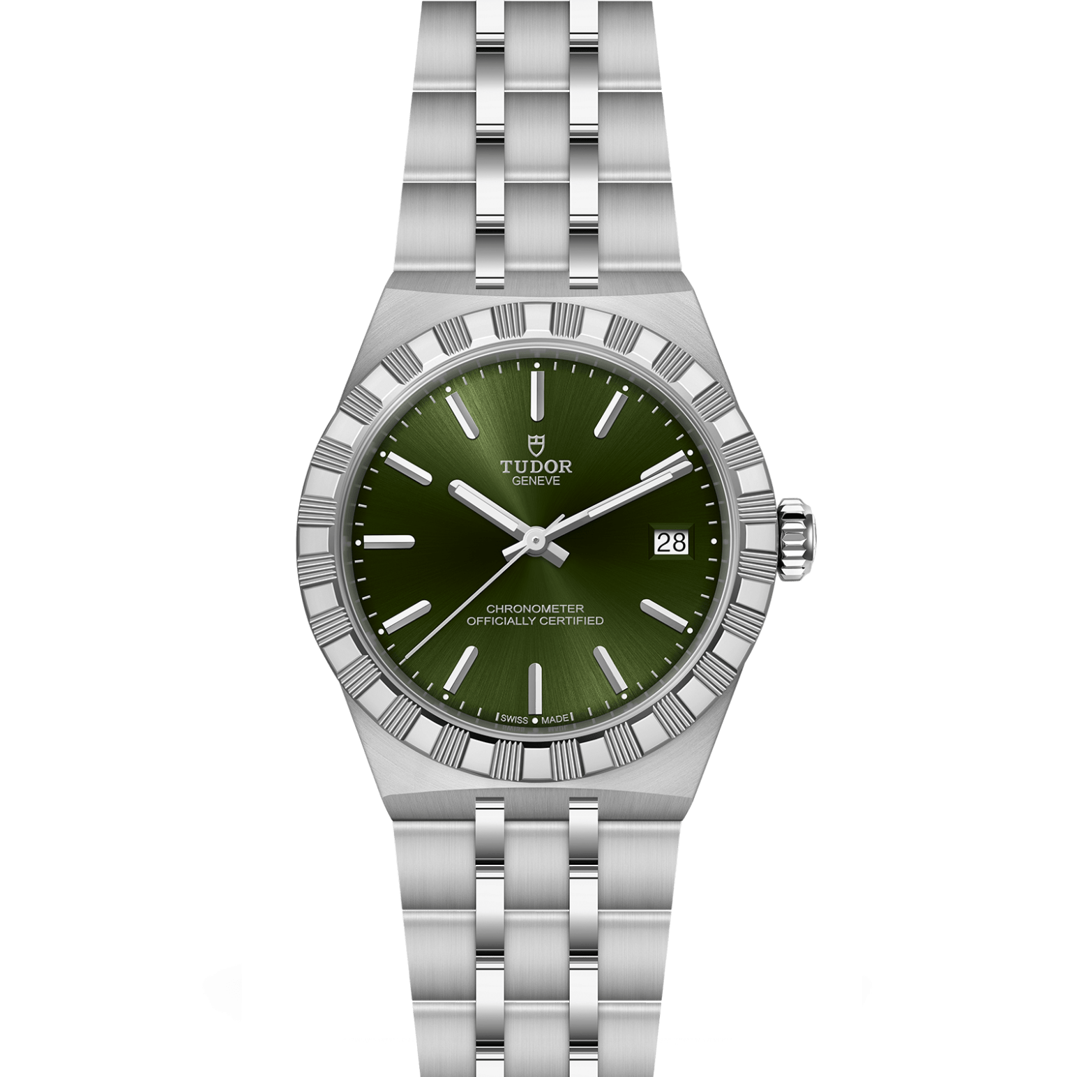 TUDOR TUDOR Royal Caja de 36 mm de acero inoxidable, acabado pulido y satinado - M2836C1A0-0103 en Pons 1845