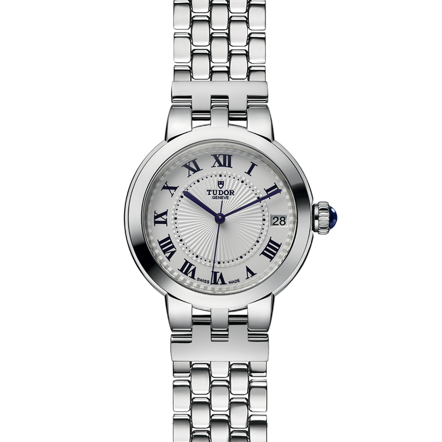 TUDOR Clair de Rose 34mm steel case with polished finish - M35800-0001 at Pons 1845
