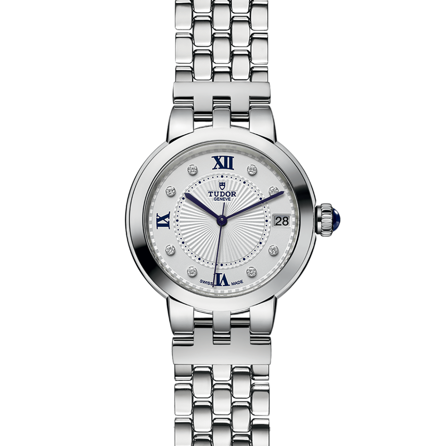 TUDOR Clair de Rose 34mm steel case with polished finish - M35800-0004 at Pons 1845