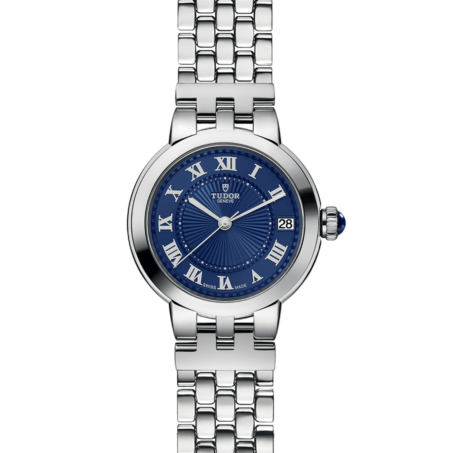 TUDOR Clair de Rose Caja de acero de 34 mm, acabado pulido - M35800-0009 en Pons 1845