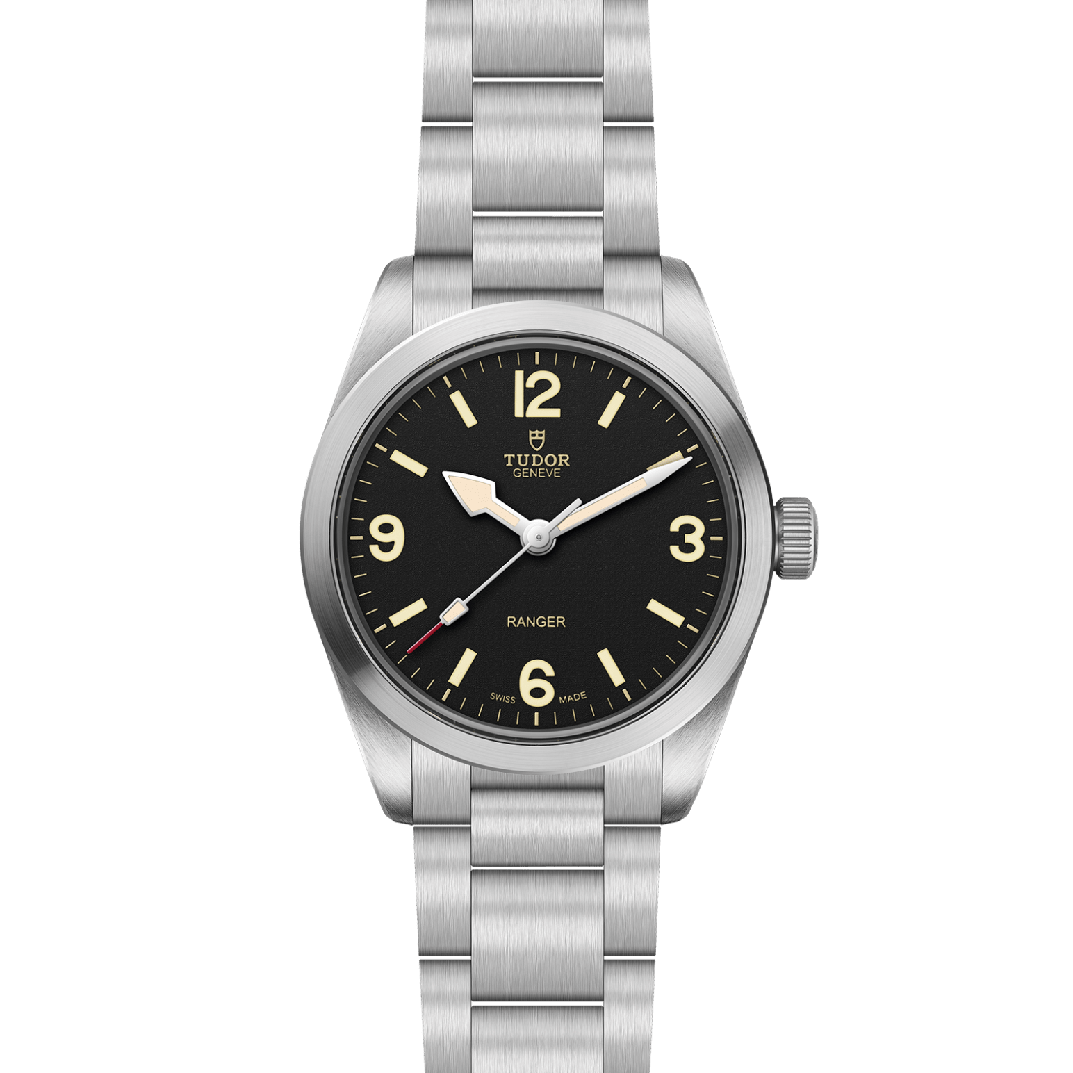 TUDOR Ranger Caja de acero de 36 mm, acabado satinado - M79930-0001 en Pons 1845