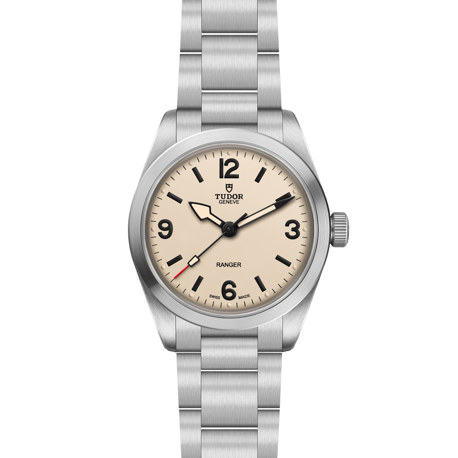 TUDOR Ranger Caja de acero de 36 mm, acabado satinado - M79930-0007 en Pons 1845