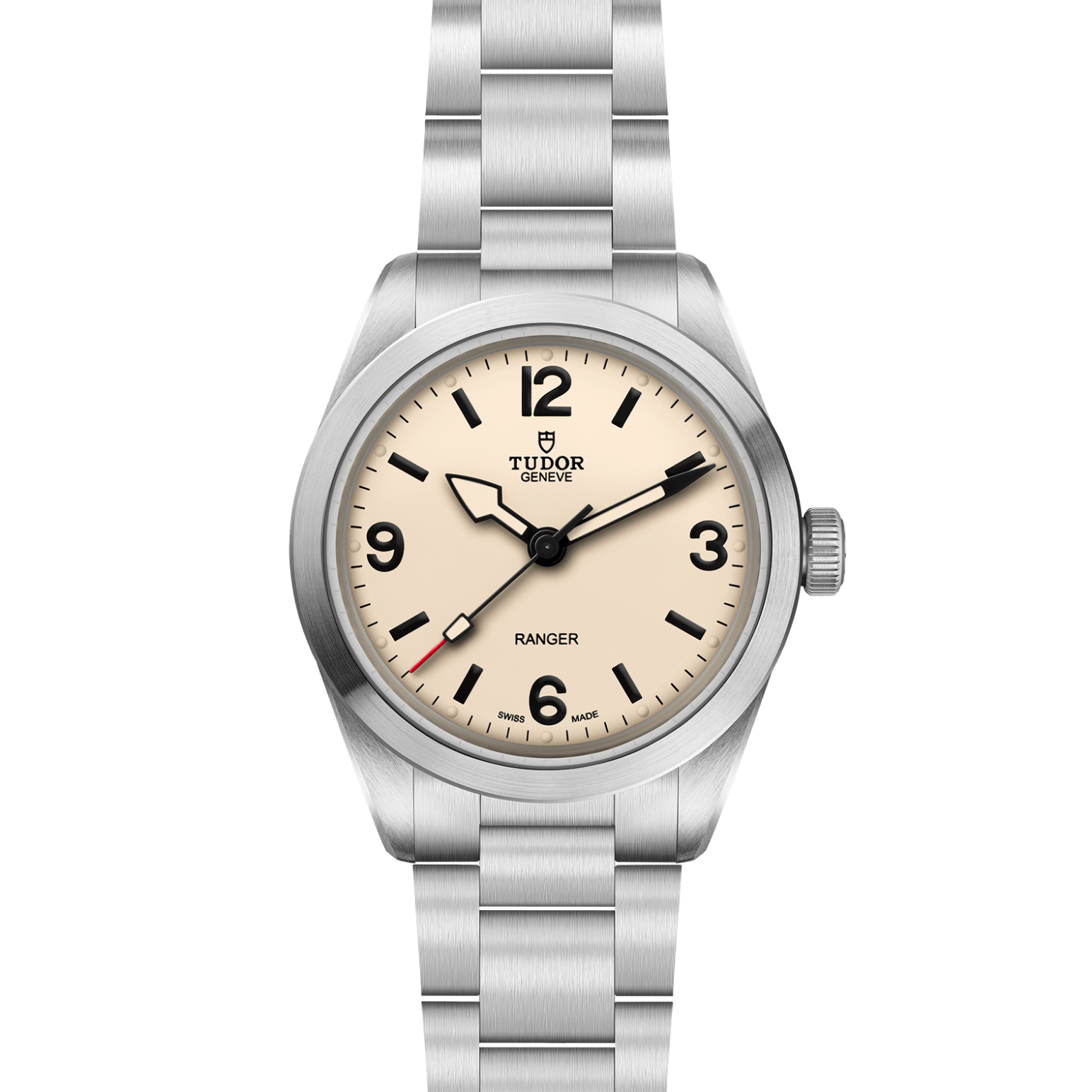 TUDOR Ranger Caja de acero de 39 mm, acabado satinado - M79950-0008 en Pons 1845