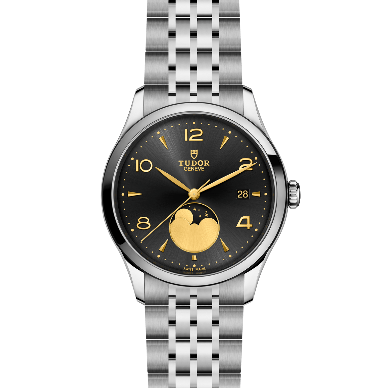 TUDOR TUDOR 1926 Luna 39mm steel case with polished finish - M91560-0003 at Pons 1845