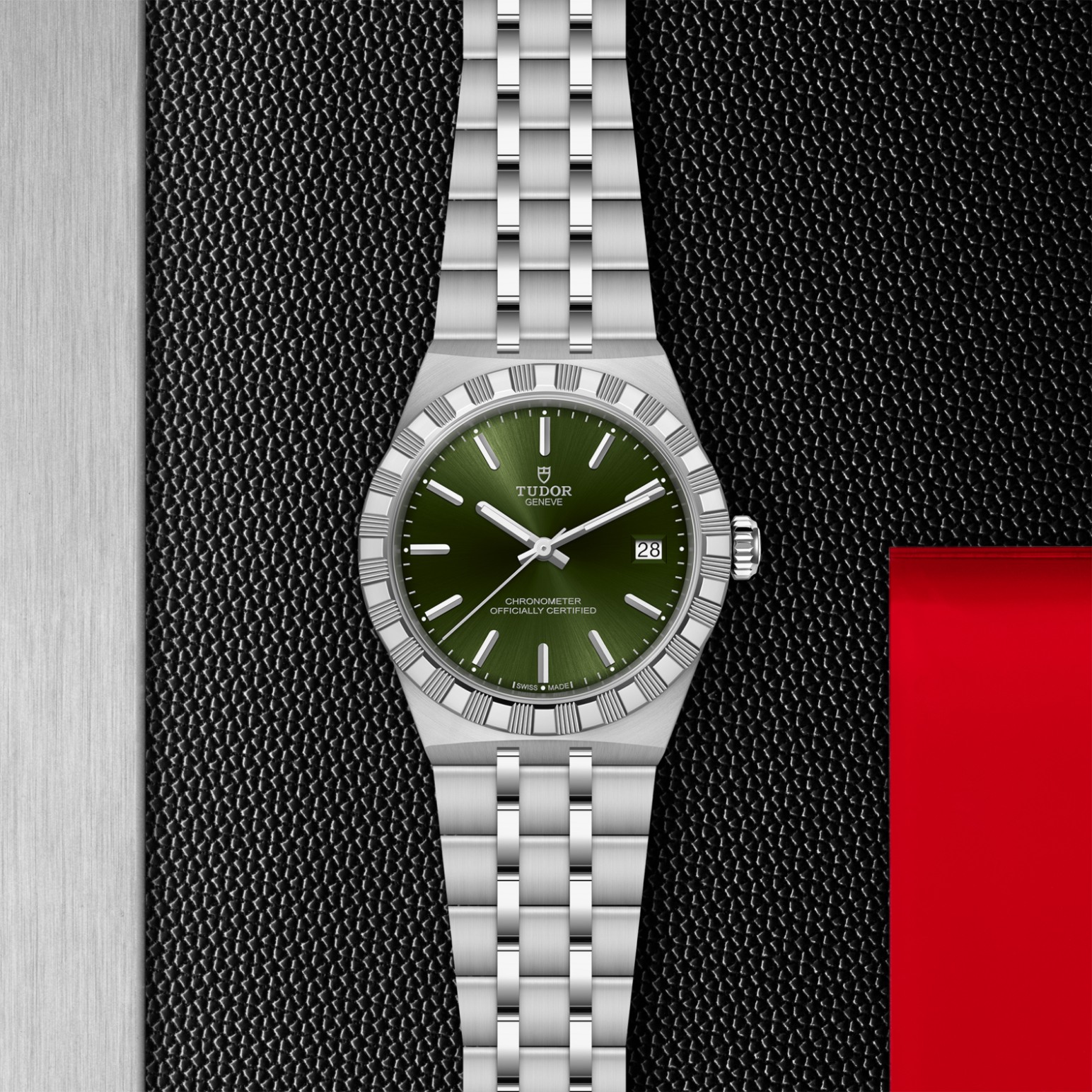 TUDOR TUDOR Royal Caja de 36 mm de acero inoxidable, acabado pulido y satinado - M2836C1A0-0103 en Pons 1845
