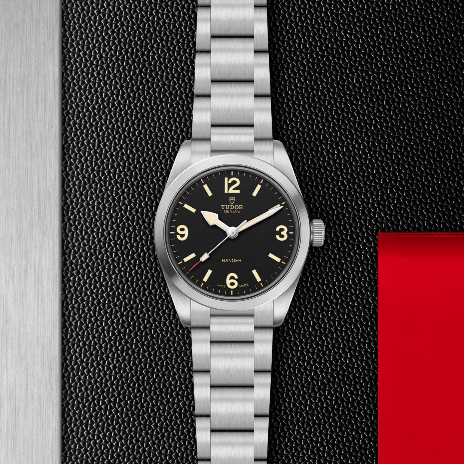 TUDOR Ranger Caja de acero de 36 mm, acabado satinado - M79930-0001 en Pons 1845