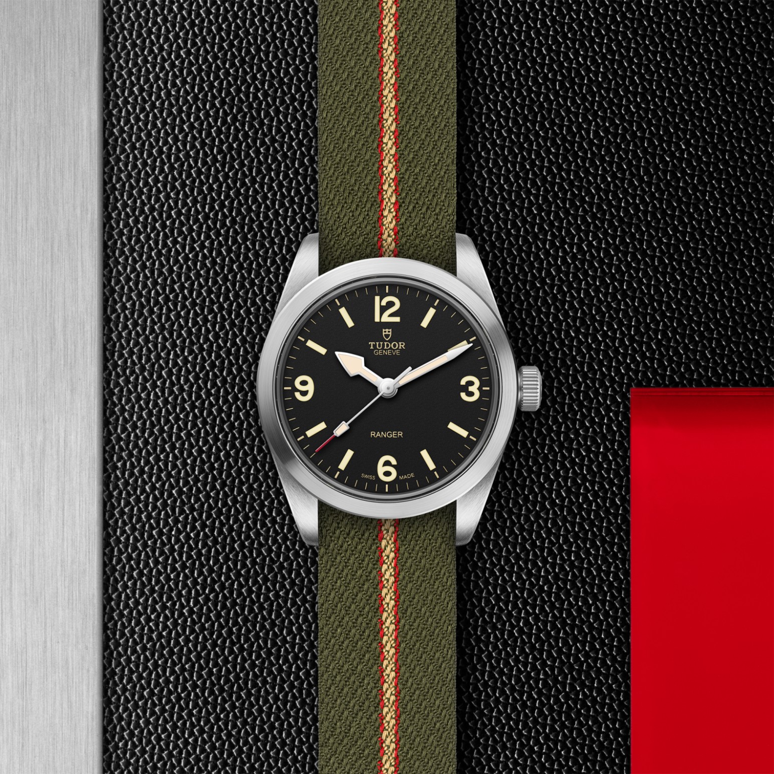 TUDOR Ranger Caja de acero de 36 mm, acabado satinado - M79930-0003 en Pons 1845