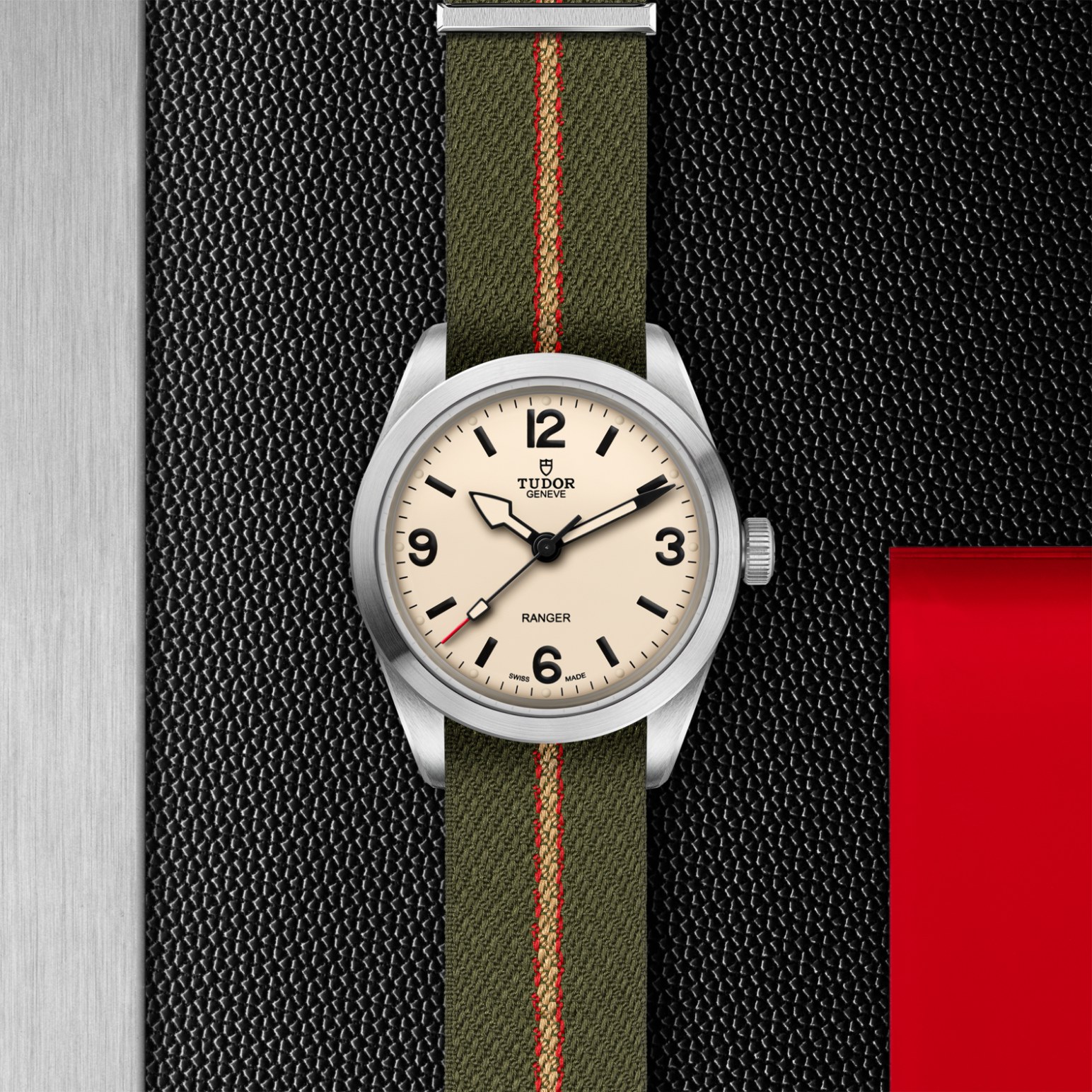 TUDOR Ranger Caja de acero de 39 mm, acabado satinado - M79950-0011 en Pons 1845