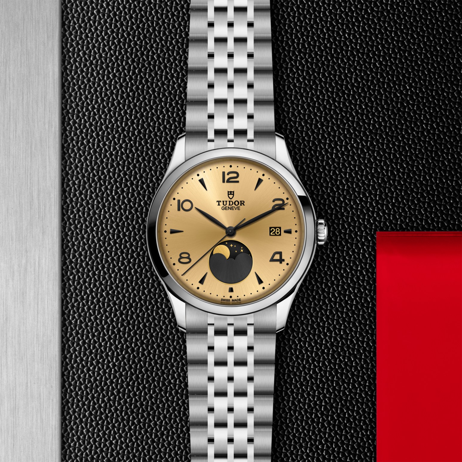 TUDOR TUDOR 1926 Luna Caja de acero de 39 mm, acabado pulido - M91560-0001 en Pons 1845