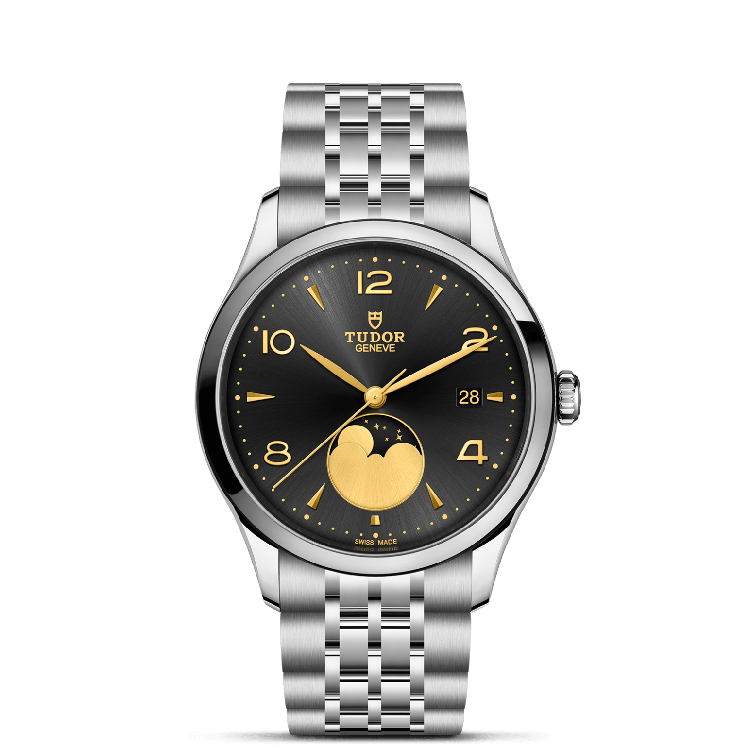 TUDOR TUDOR 1926 Luna Caja de acero de 39 mm, acabado pulido - M91560-0003 en Pons 1845