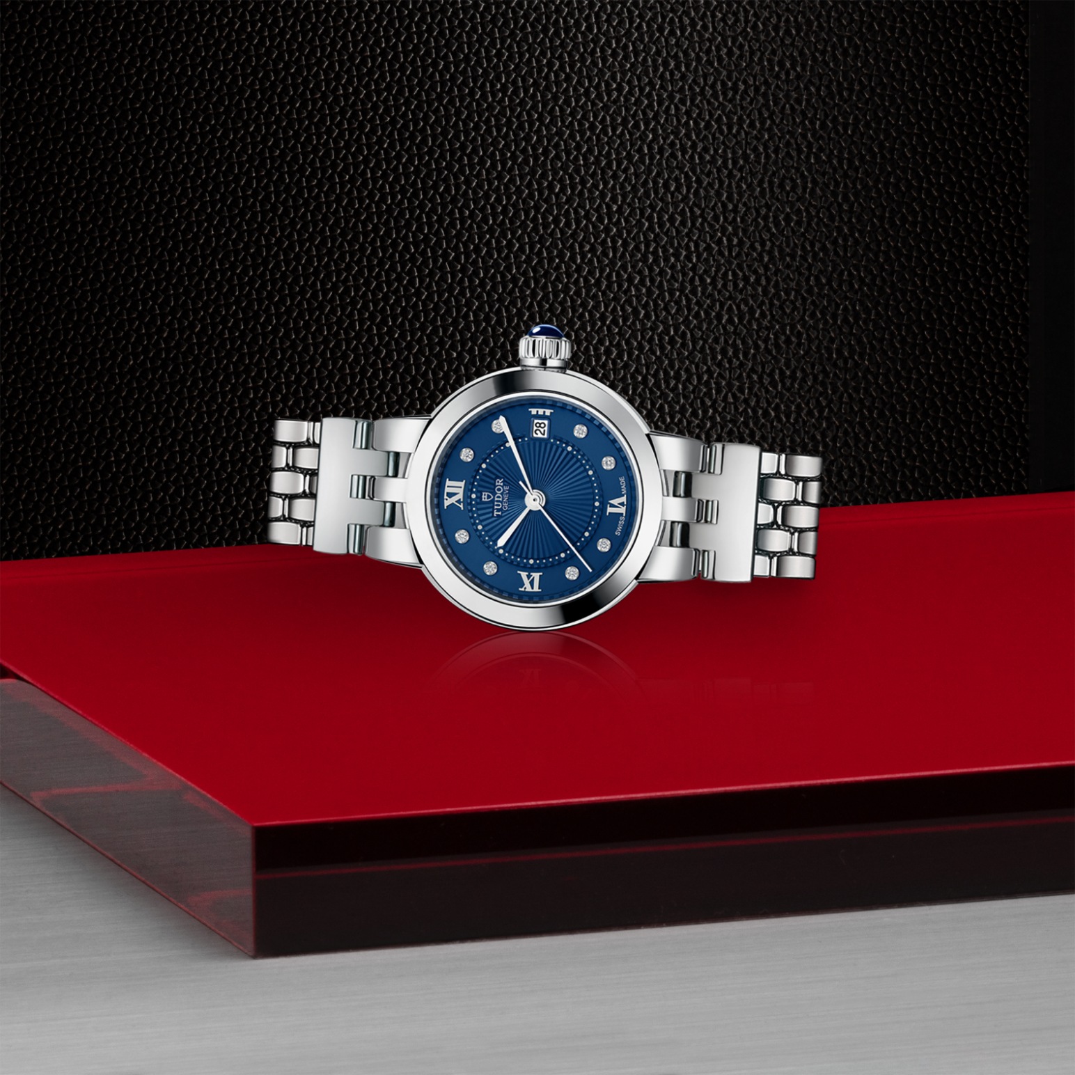 TUDOR Clair de Rose Caja de acero de 26 ‏mm, acabado pulido - M35200-0010 en Pons 1845