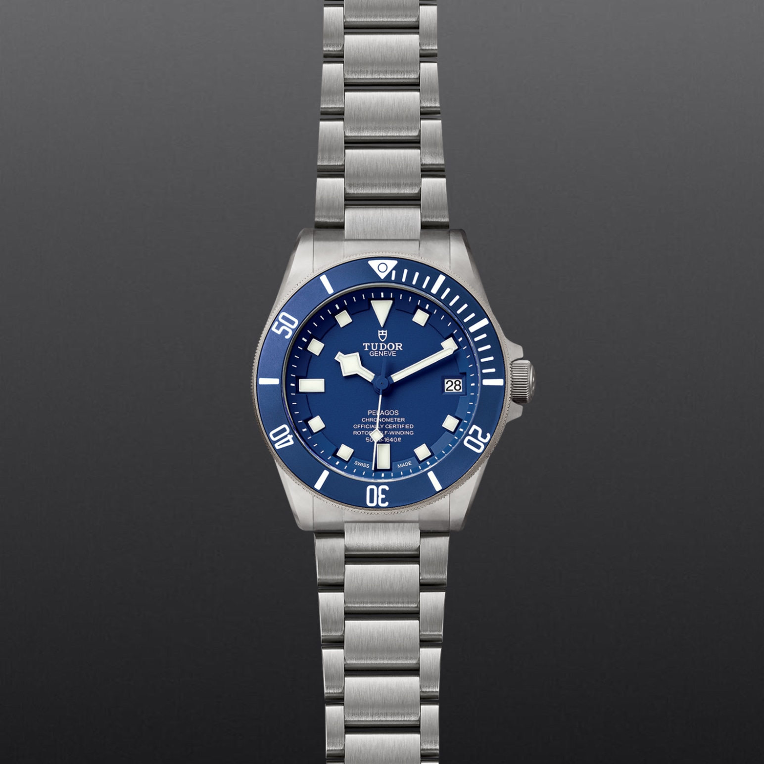 TUDOR Pelagos 42mm titanium and steel case with satin finish - M25600TB-0001 at Pons 1845