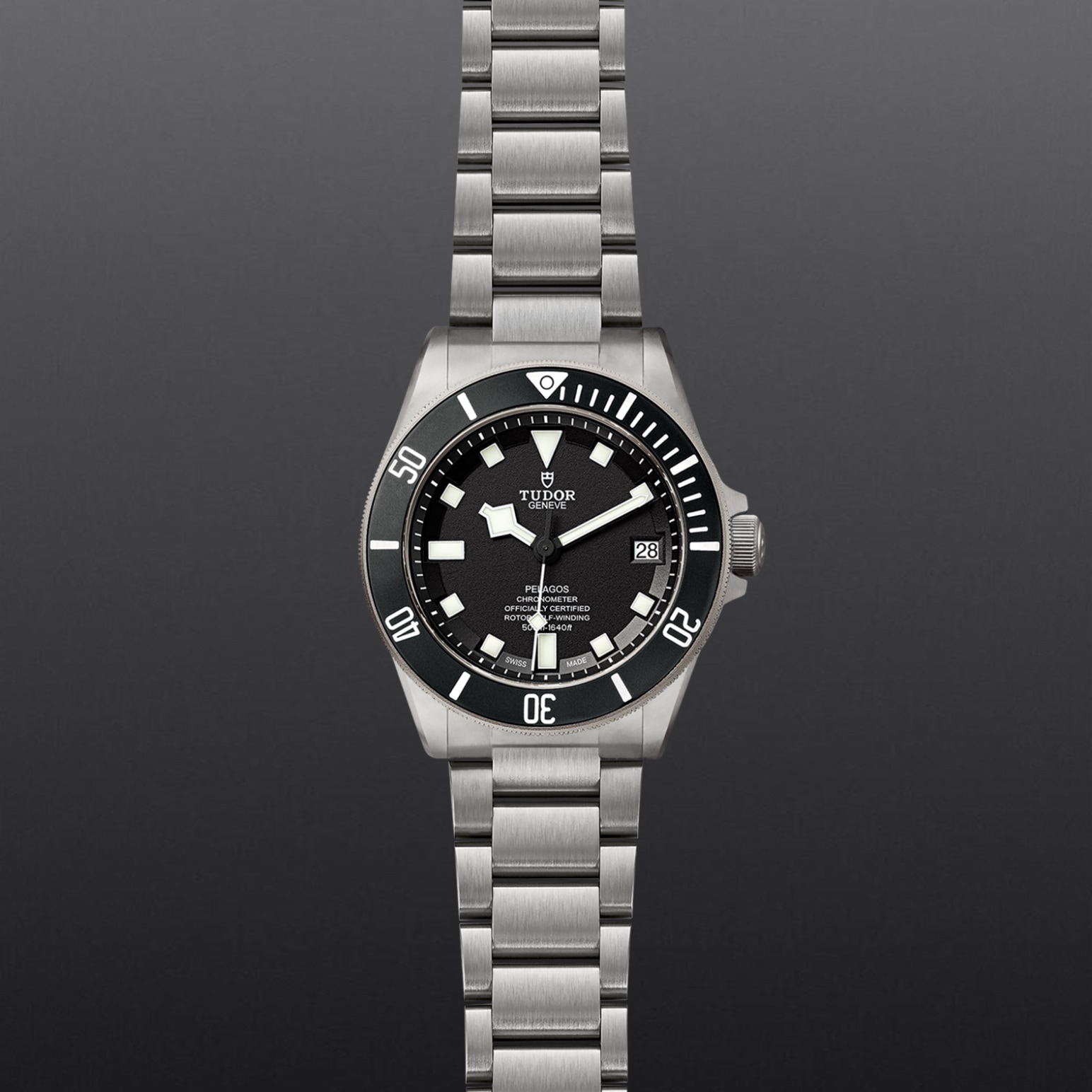 TUDOR Pelagos 42mm titanium and steel case with satin finish - M25600TN-0001 at Pons 1845