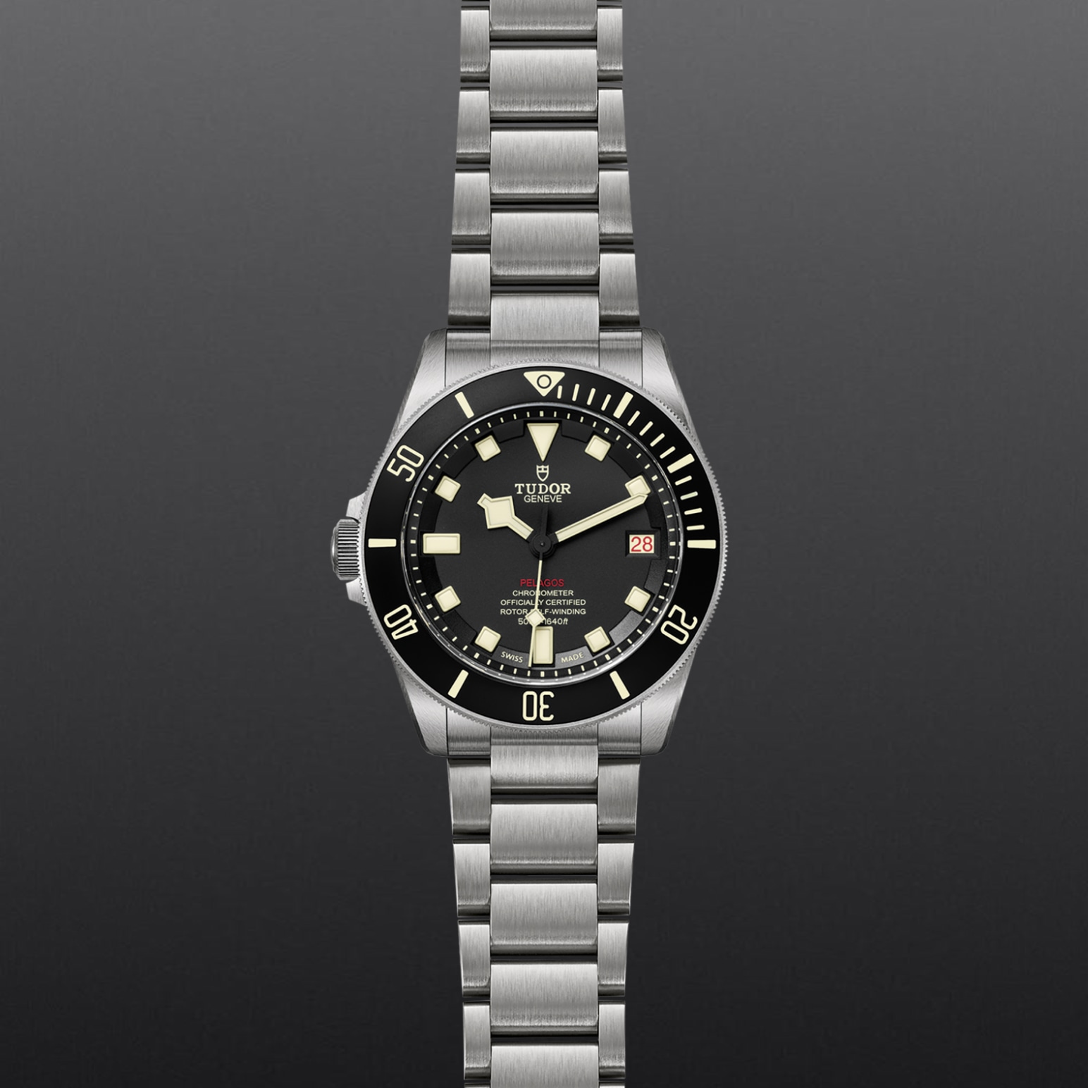 TUDOR Pelagos LHD 42mm titanium and steel case with satin finish Numbered steel case back - M25610TNL-0001 at Pons 1845