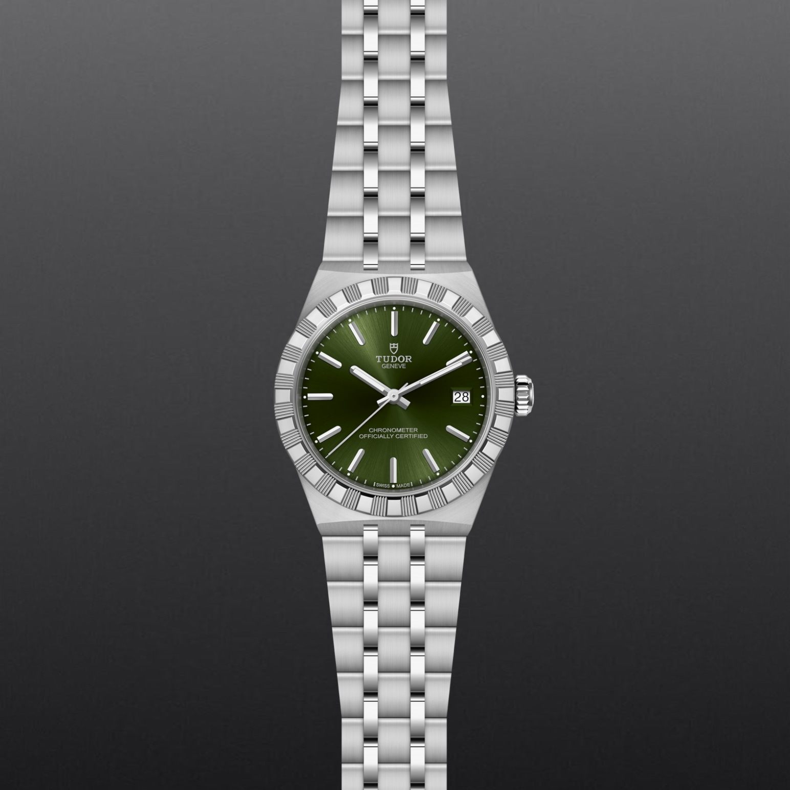 TUDOR TUDOR Royal Caja de 36 mm de acero inoxidable, acabado pulido y satinado - M2836C1A0-0103 en Pons 1845