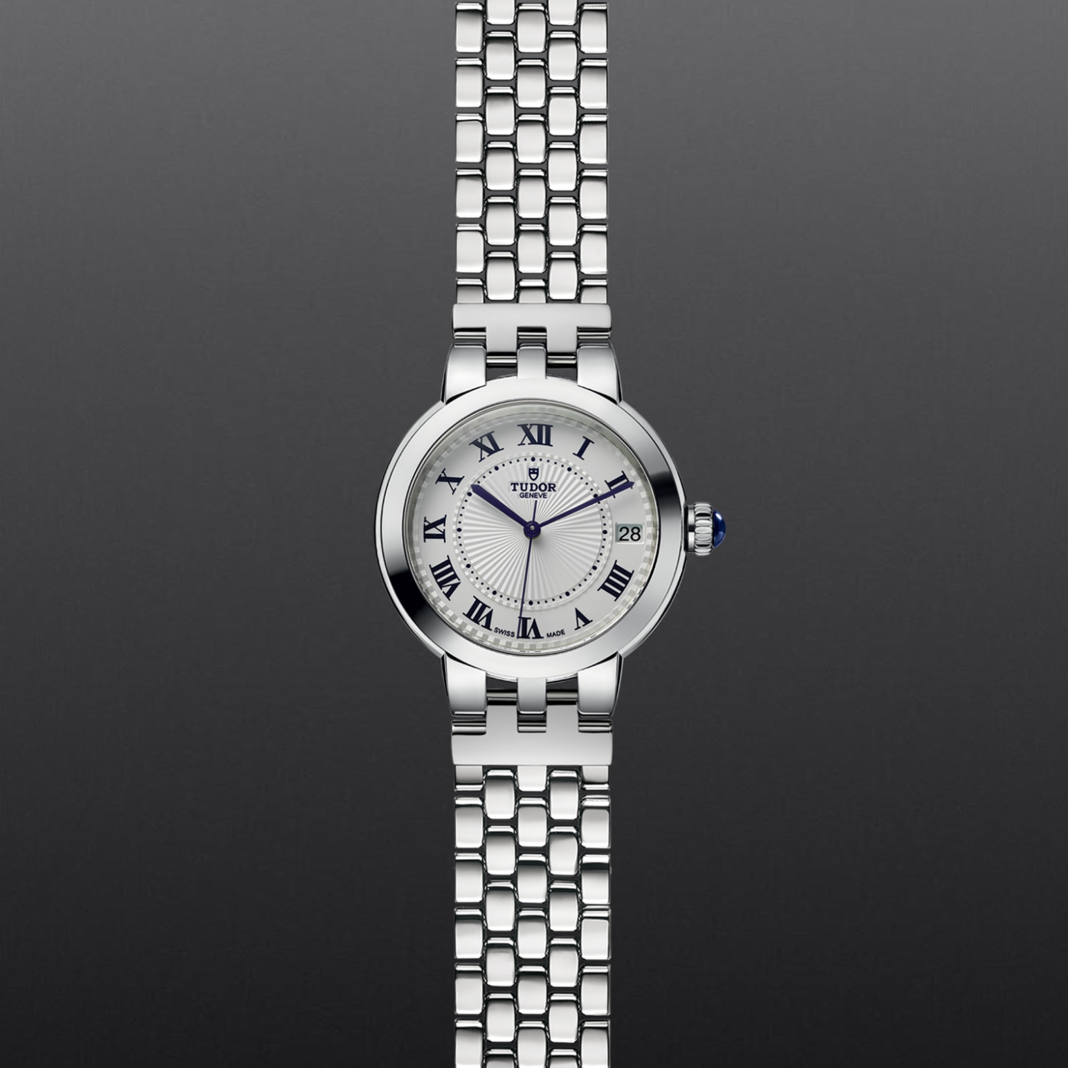 TUDOR Clair de Rose 34mm steel case with polished finish - M35800-0001 at Pons 1845