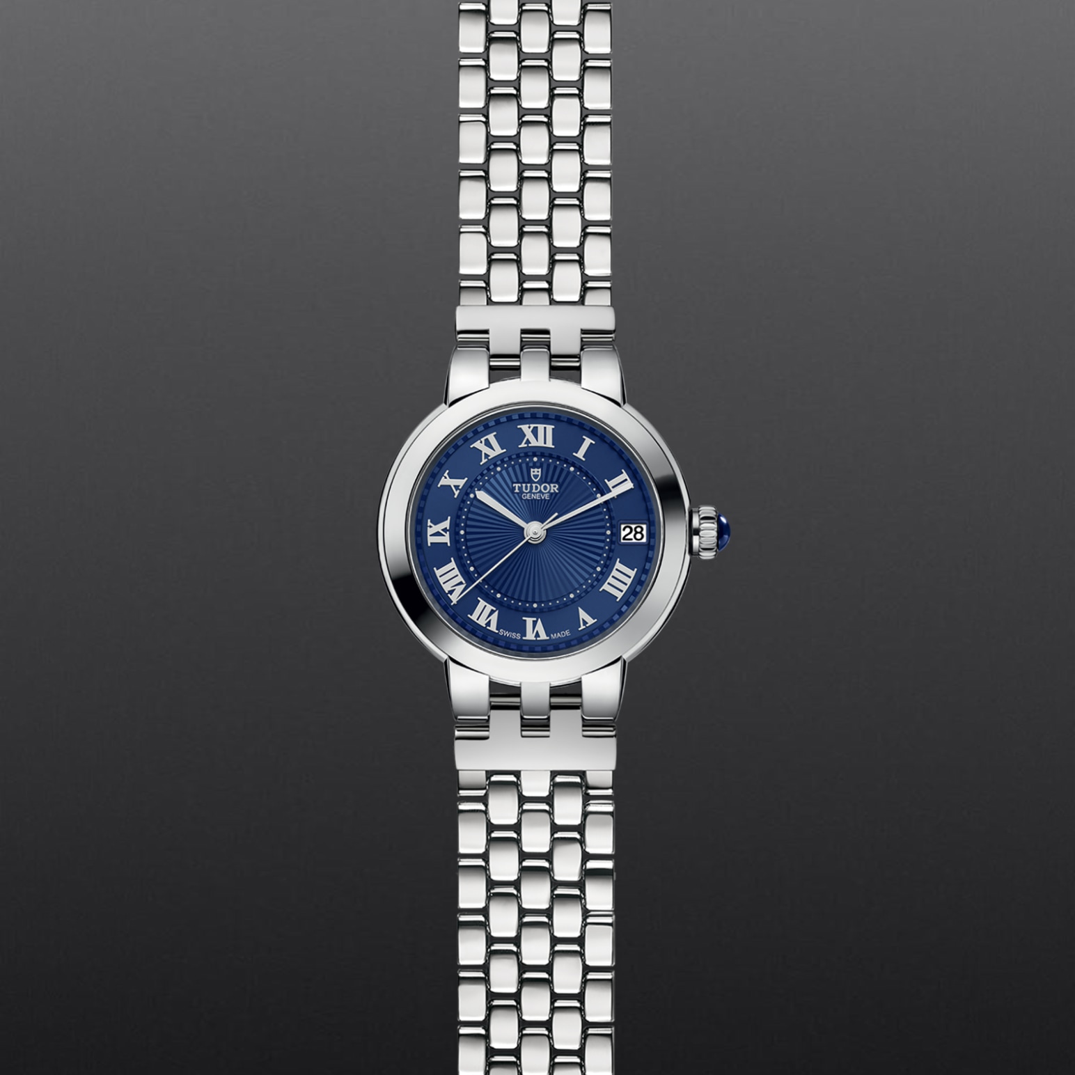 TUDOR Clair de Rose Caja de acero de 34 mm, acabado pulido - M35800-0009 en Pons 1845