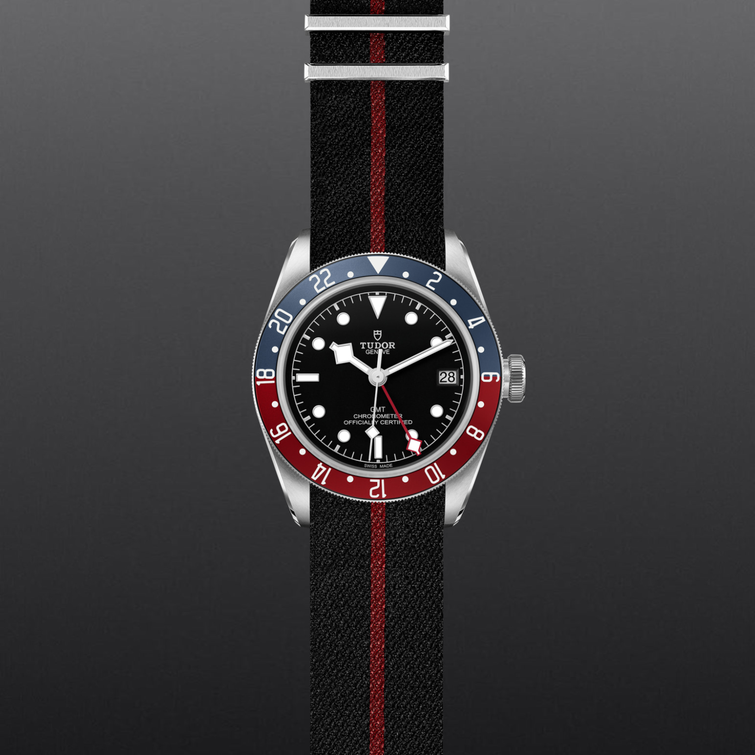 TUDOR Black Bay GMT 41mm steel case with polished and satin finish - M79830RB-0003 at Pons 1845