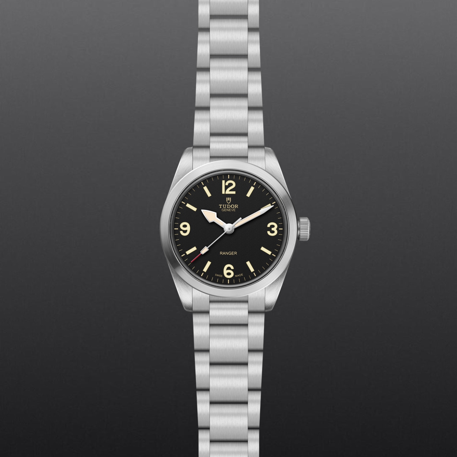 TUDOR Ranger Caja de acero de 36 mm, acabado satinado - M79930-0001 en Pons 1845
