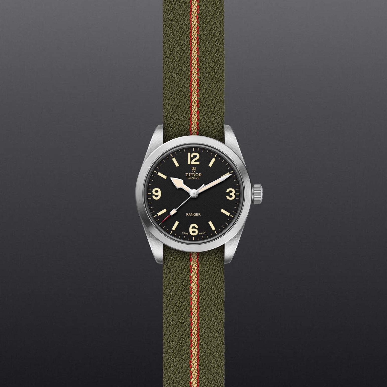 TUDOR Ranger Caja de acero de 36 mm, acabado satinado - M79930-0003 en Pons 1845