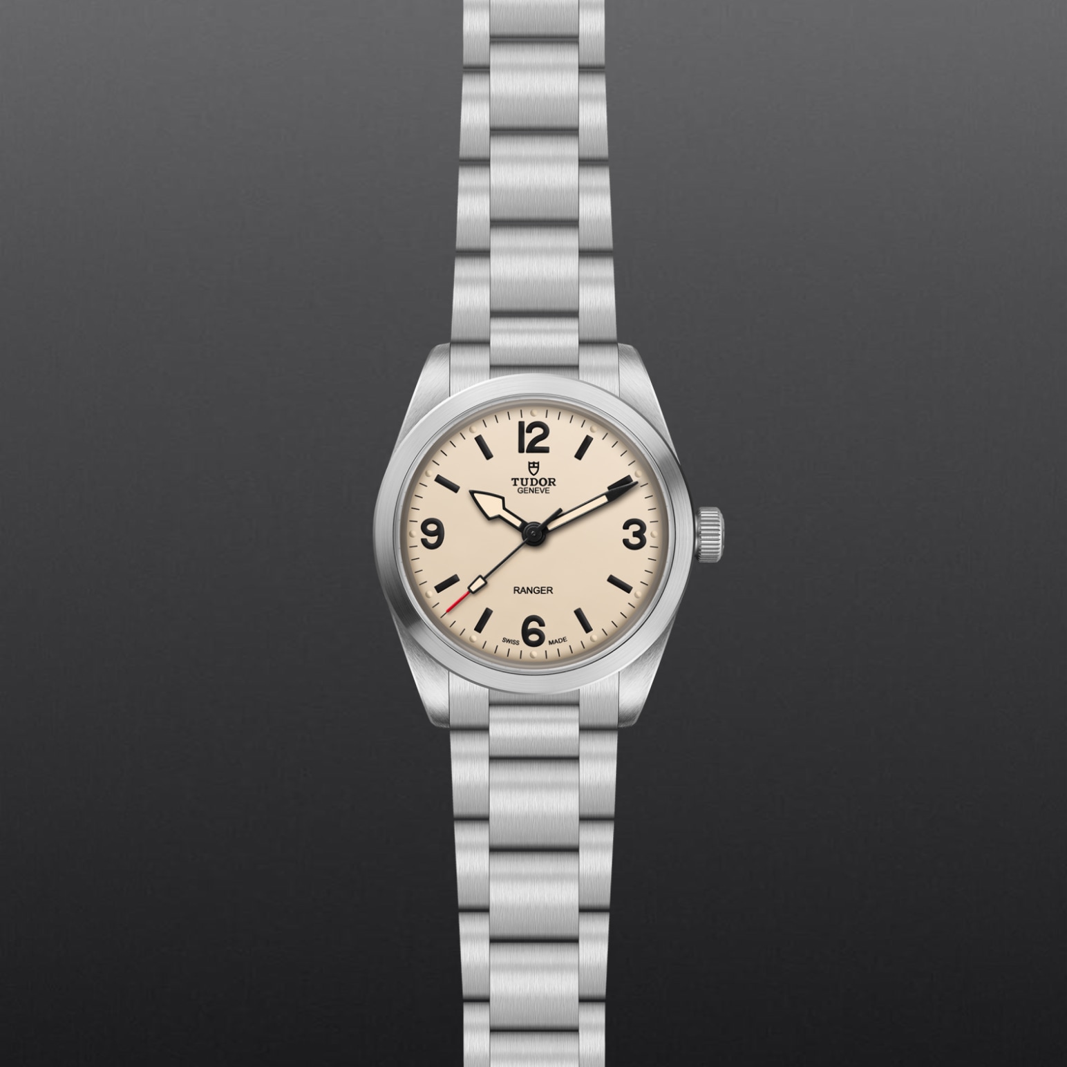 TUDOR Ranger Caja de acero de 36 mm, acabado satinado - M79930-0007 en Pons 1845