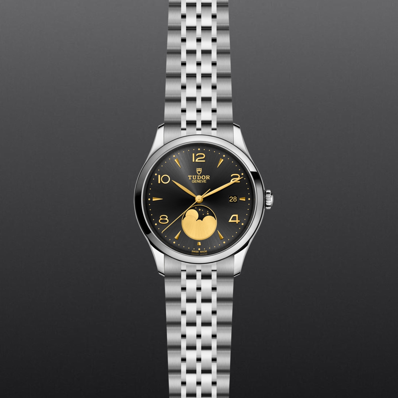 TUDOR TUDOR 1926 Luna 39mm steel case with polished finish - M91560-0003 at Pons 1845