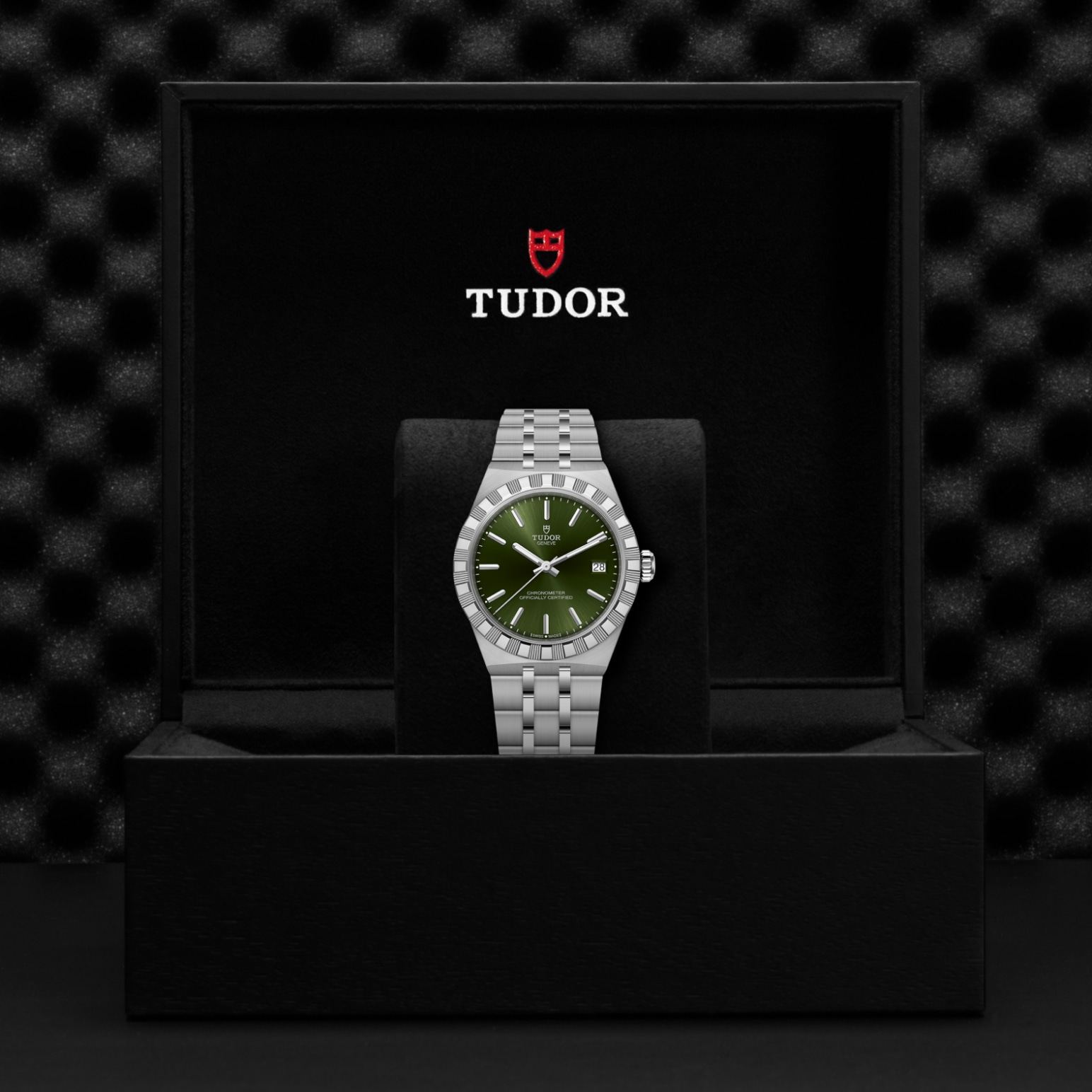 TUDOR TUDOR Royal Caja de 36 mm de acero inoxidable, acabado pulido y satinado - M2836C1A0-0103 en Pons 1845