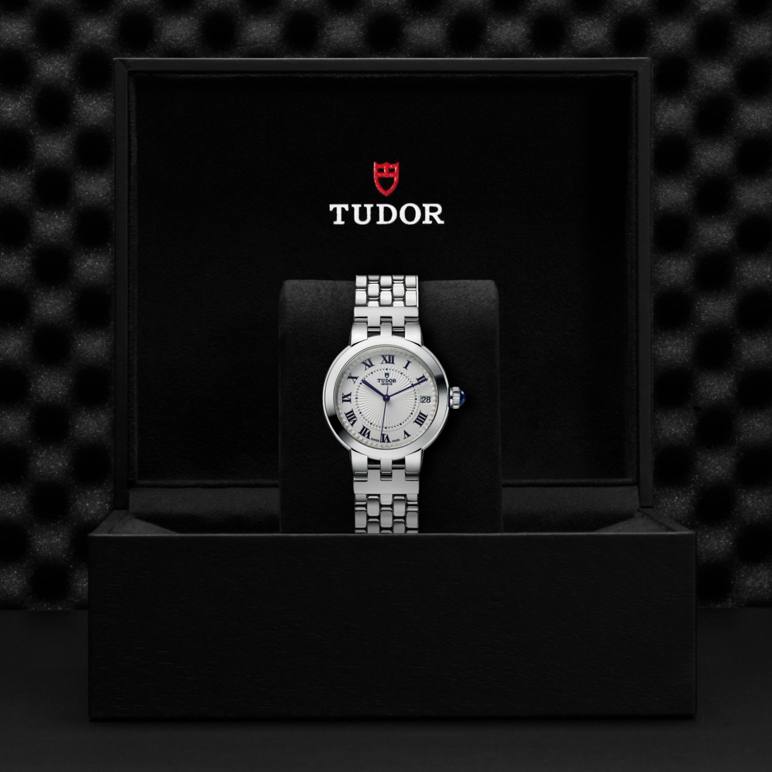 TUDOR Clair de Rose 34mm steel case with polished finish - M35800-0001 at Pons 1845