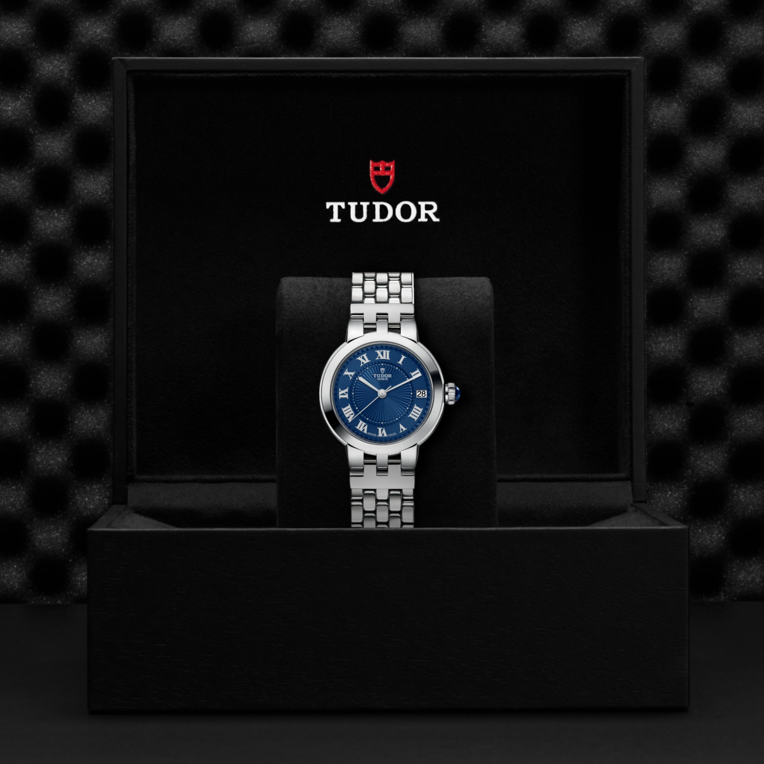 TUDOR Clair de Rose Caja de acero de 34 mm, acabado pulido - M35800-0009 en Pons 1845