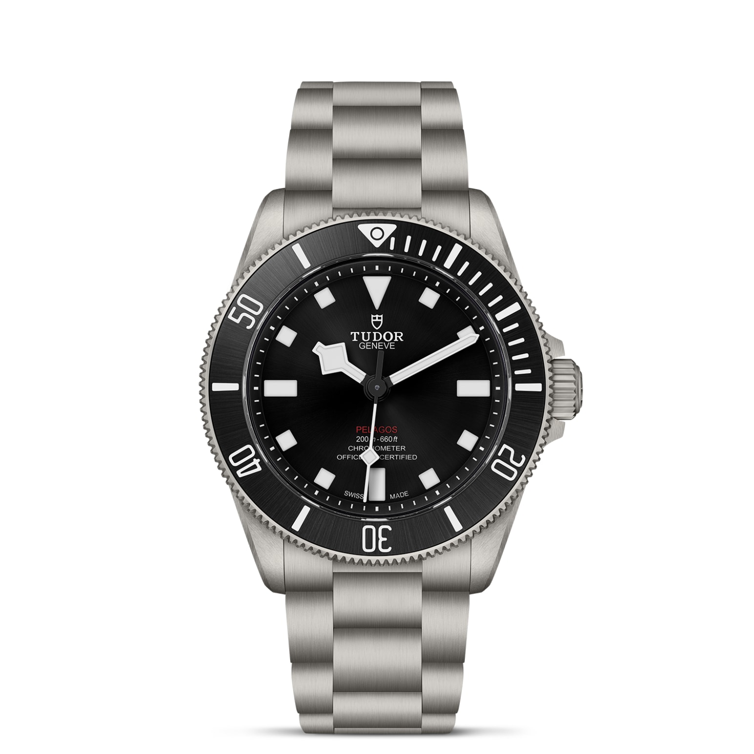 TUDOR Pelagos 39 39mm grade 2 titanium case with satin finish - M25407N-0001 at Pons 1845