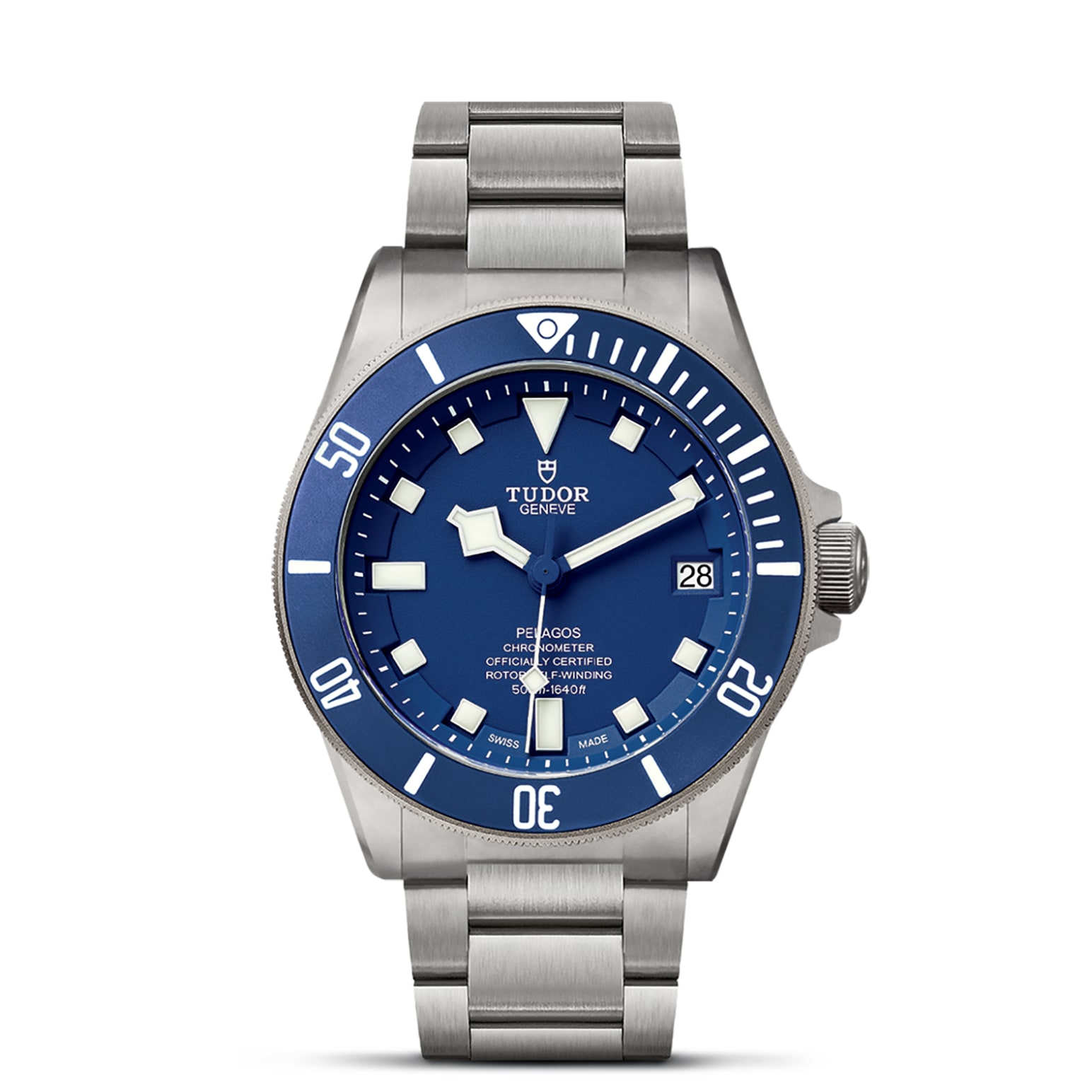 TUDOR Pelagos 42mm titanium and steel case with satin finish - M25600TB-0001 at Pons 1845