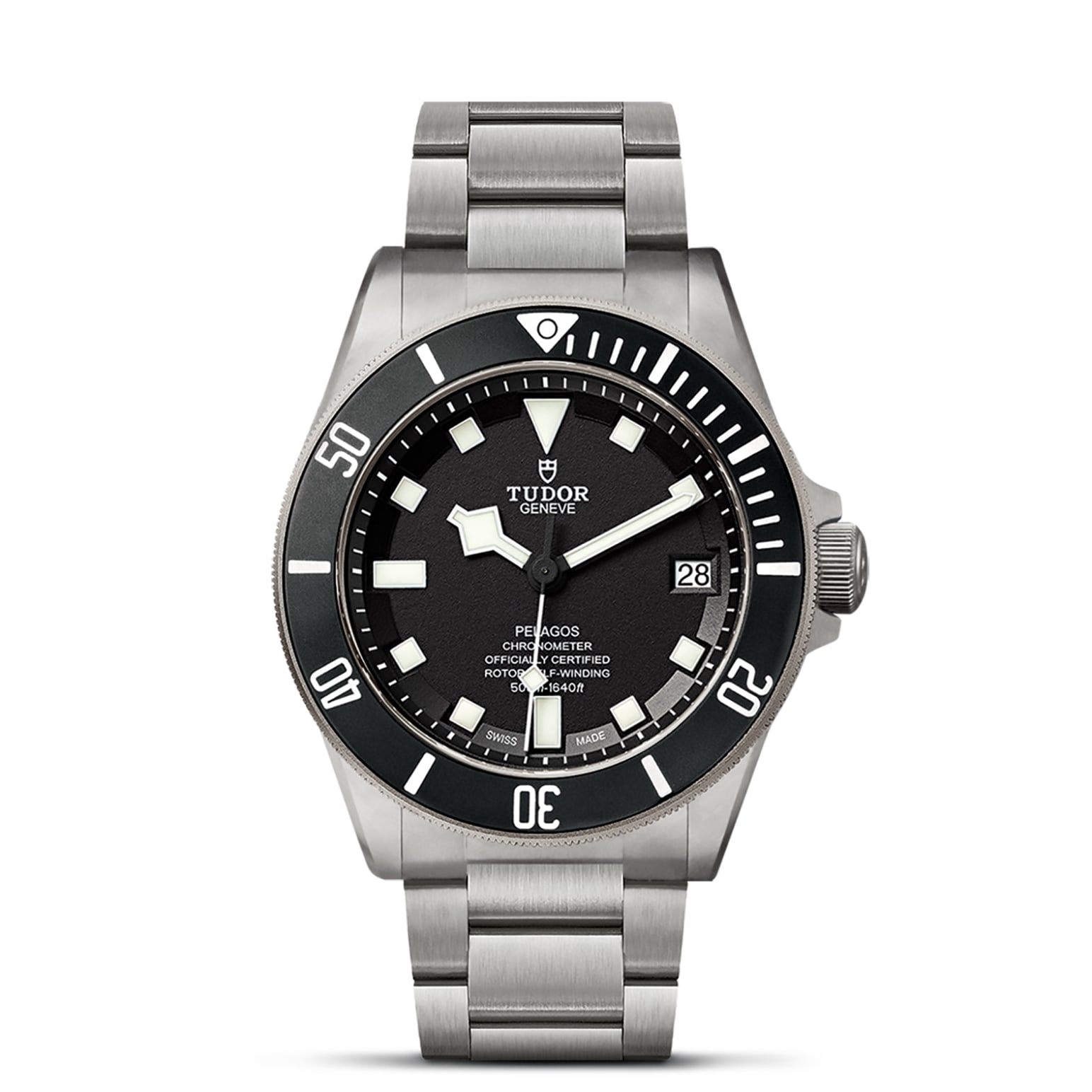TUDOR Pelagos 42mm titanium and steel case with satin finish - M25600TN-0001 at Pons 1845