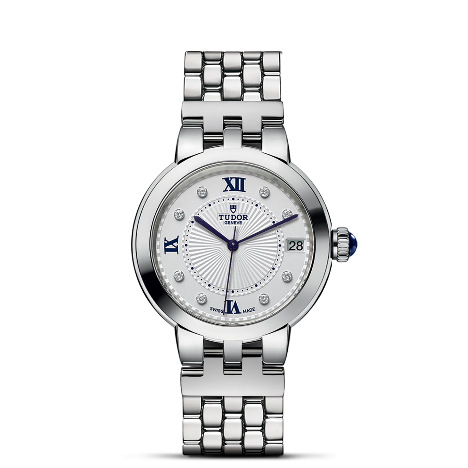 TUDOR Clair de Rose 34mm steel case with polished finish - M35800-0004 at Pons 1845