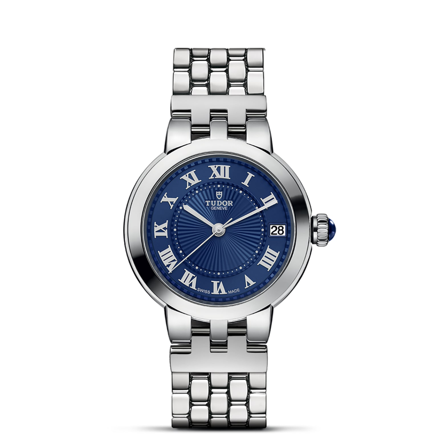 TUDOR Clair de Rose Caja de acero de 34 mm, acabado pulido - M35800-0009 en Pons 1845