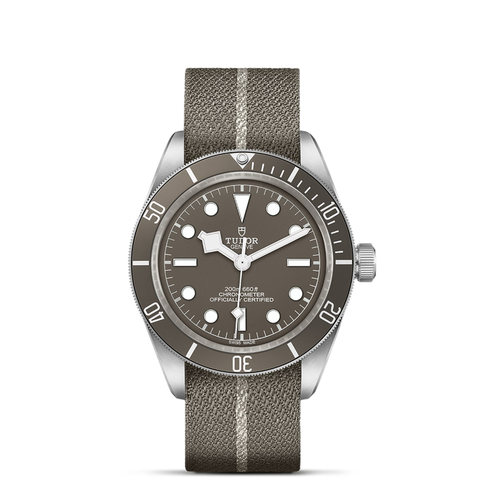 TUDOR Black Bay 58 925 Caja de plata 925, 39 mm, acabado satinado 
Fondo abierto con cristal de zafiro - M79010SG-0002 en Pons 1845