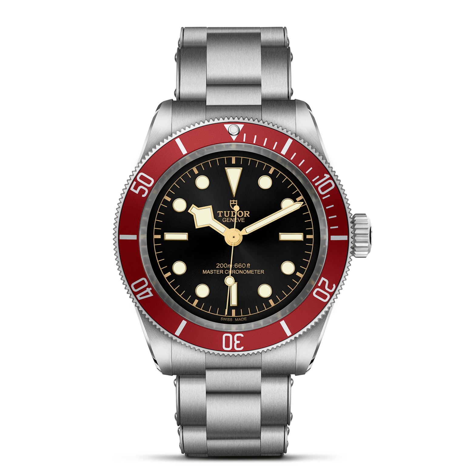 TUDOR Black Bay 41mm stainless steel case with polished and satin finish - M7941A1A0RU-0001 at Pons 1845