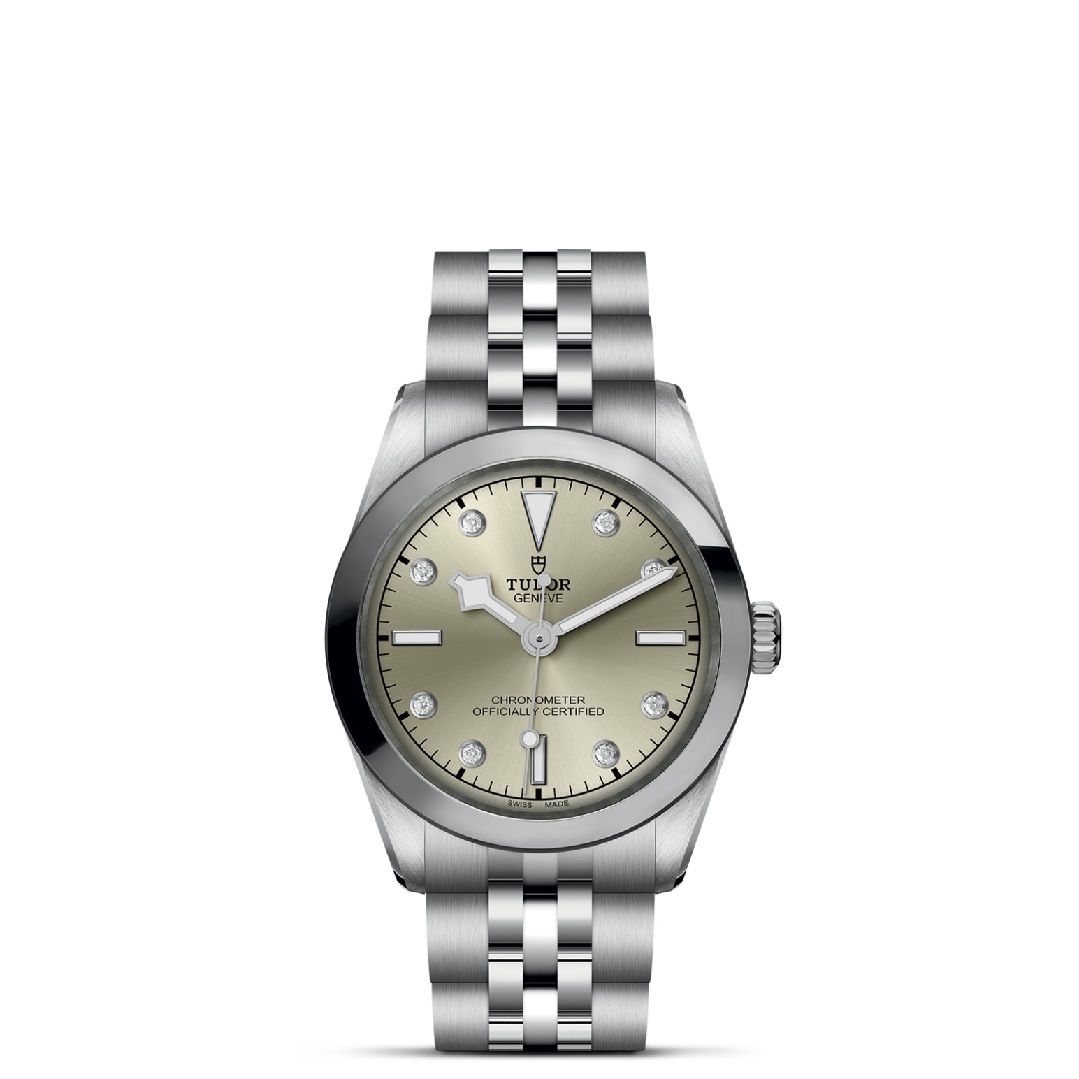 TUDOR Black Bay One 31 Caja de 31 mm de acero inoxidable, acabado pulido y satinado - M79600-0006 en Pons 1845