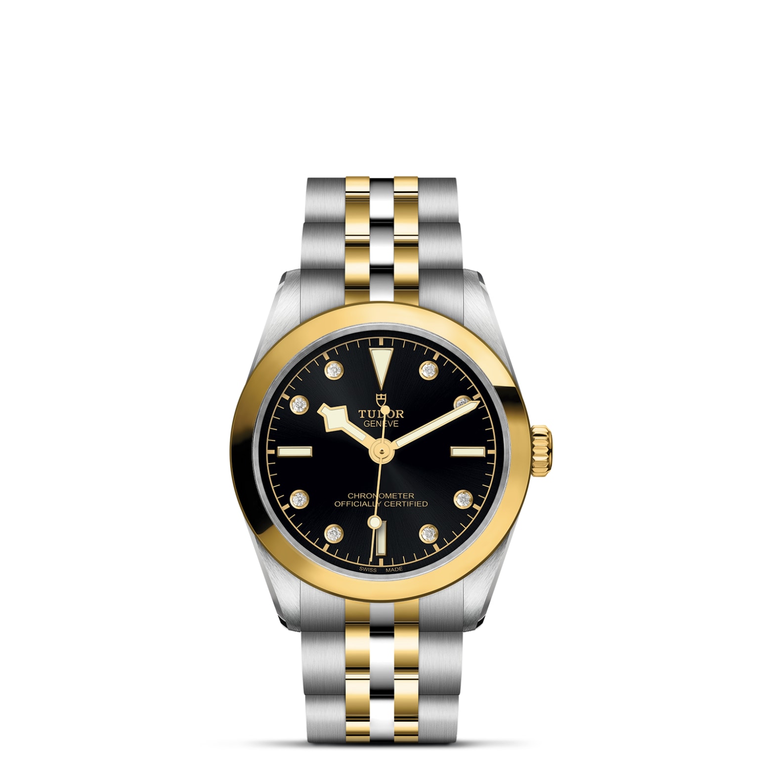 TUDOR Black Bay One 31 S&G 31mm steel case with polished and satin finish - M79603-0006 at Pons 1845