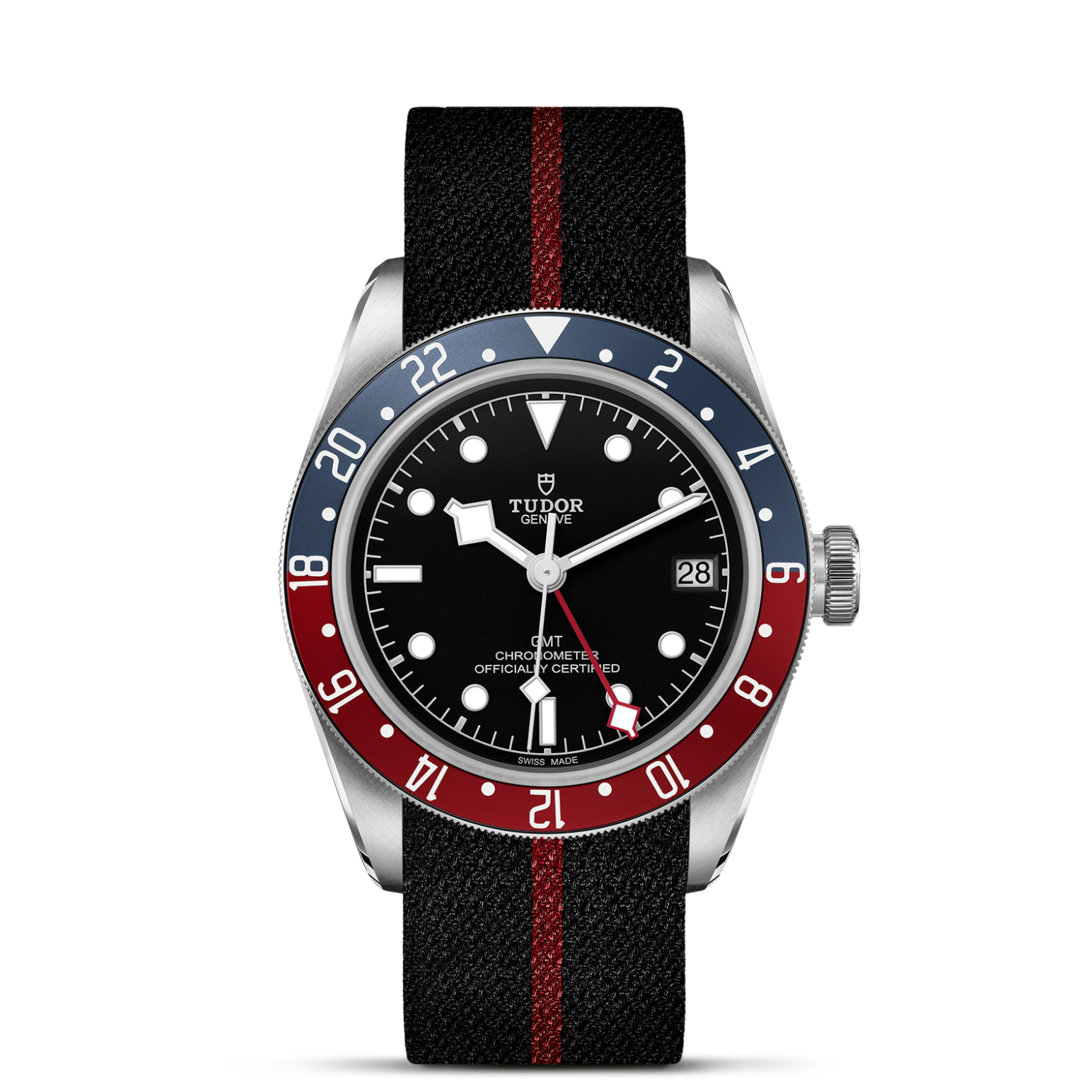 TUDOR Black Bay GMT 41mm steel case with polished and satin finish - M79830RB-0003 at Pons 1845