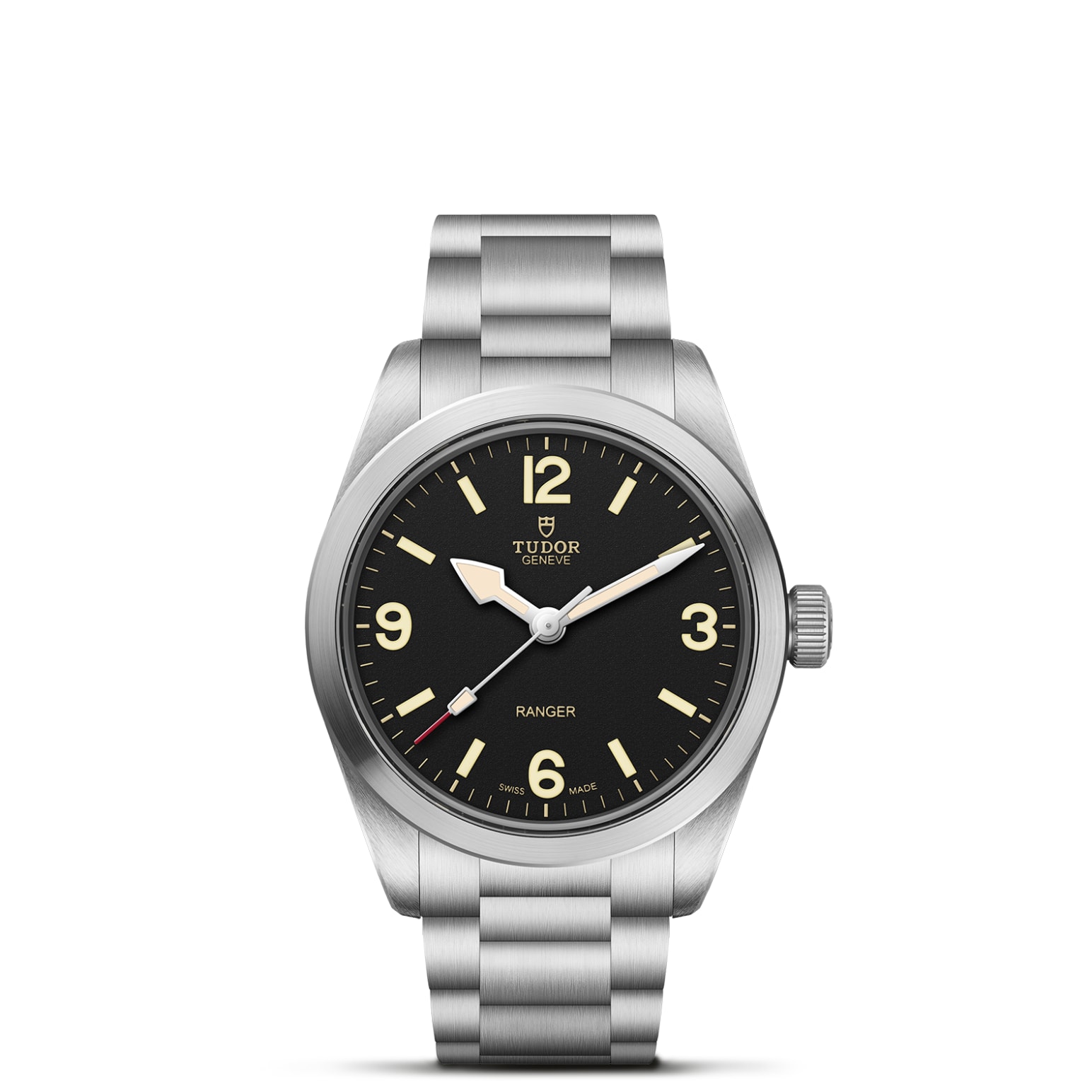 TUDOR Ranger Caja de acero de 36 mm, acabado satinado - M79930-0001 en Pons 1845