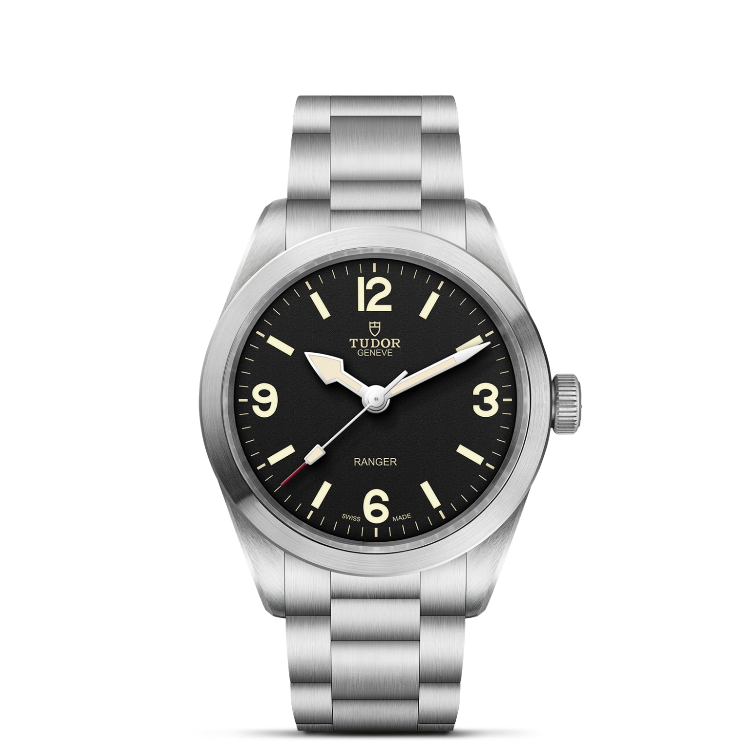 TUDOR Ranger 39mm steel case, satin finish - M79950-0001 at Pons 1845