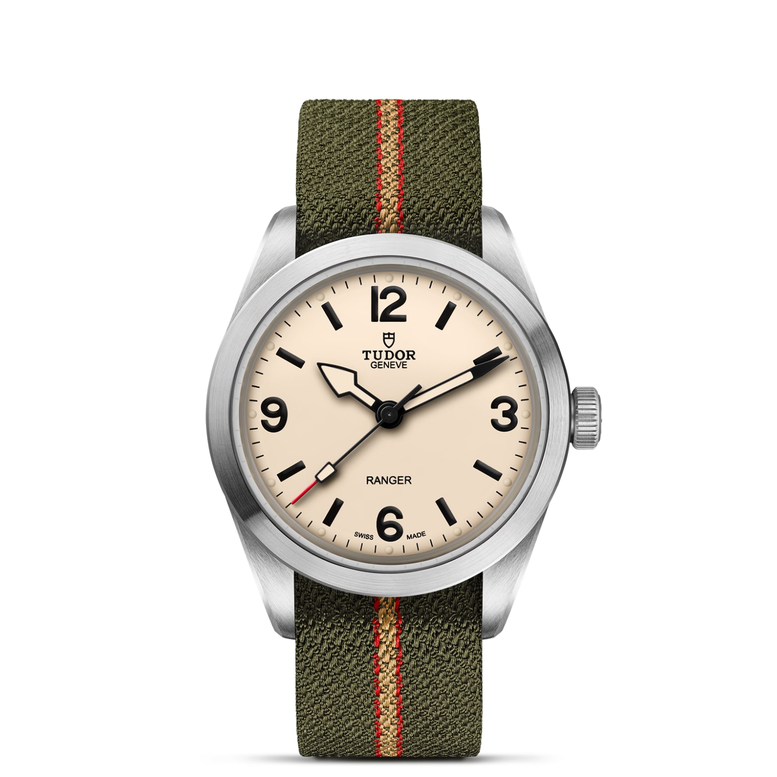 TUDOR Ranger Caja de acero de 39 mm, acabado satinado - M79950-0011 en Pons 1845